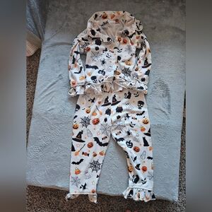 Halloween Themed Kids Pajama Set